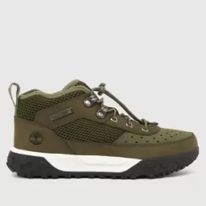 Image of Timberland dark green greenstride motion 6 Boys Junior Boots