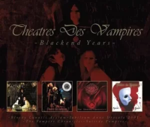 Image of Blackend Years by Theatres Des Vampires CD Album