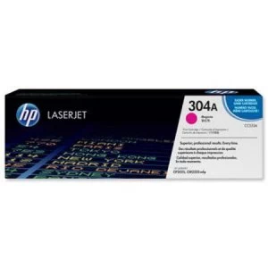 Image of HP 304A Magenta Laser Toner Ink Cartridge