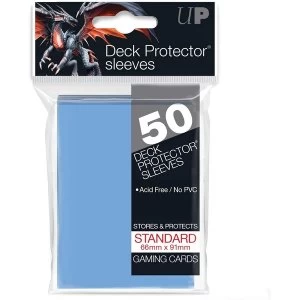 Image of Ultra PRO Standard Deck Protectors (50 Sleeves) - Light Blue