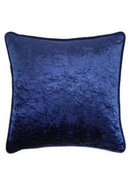 Image of Laurence Llewelyn-Bowen Scarpa Filled Cushion In Indigo