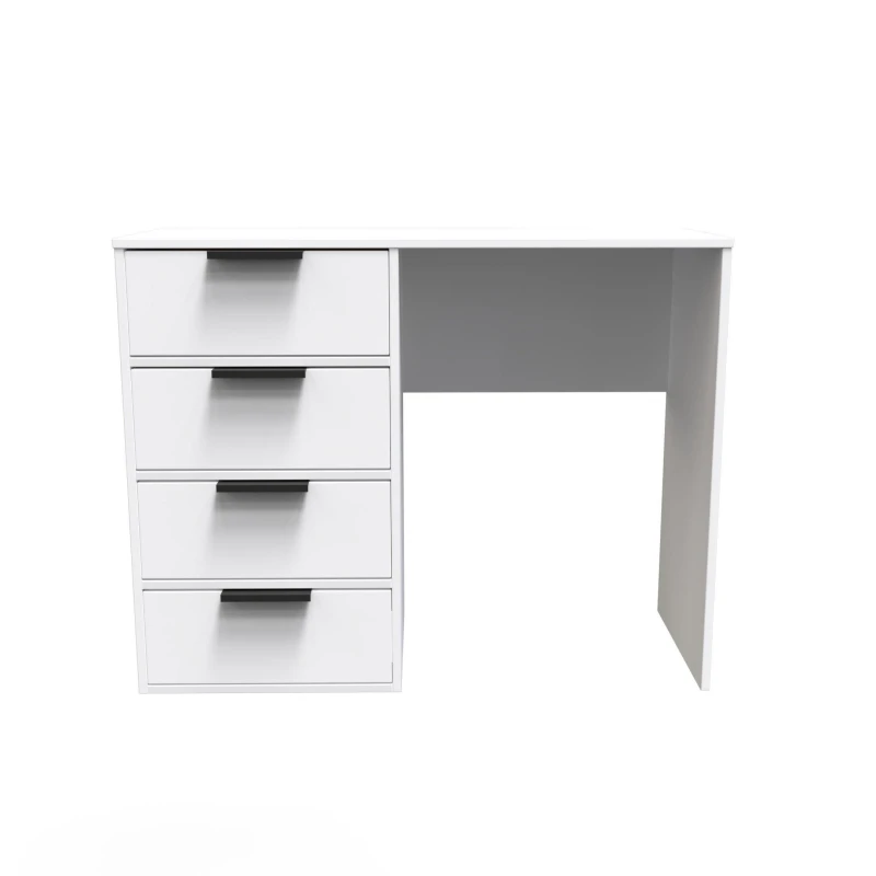 Image of Madrid 4 Drawer Vanity In White Matt (Ready Assembled)
