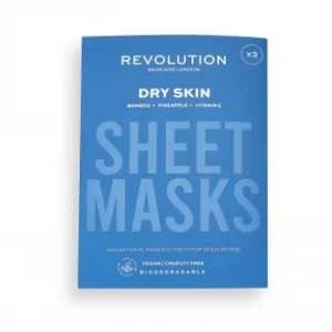 Image of Revolution Skincare Biodegradable Dry Skin Sheet Mask