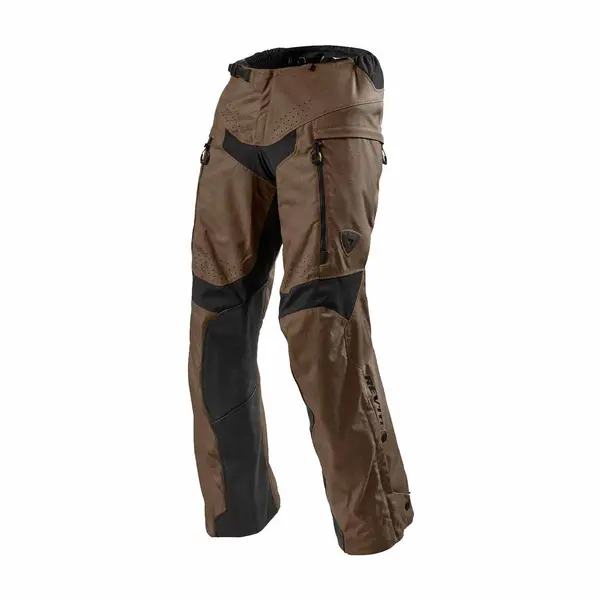 Image of REV'IT! Continent Pants Brown Standard Motorcycle Pants Size S