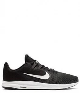 Image of Nike Downshifter 9 - Black/White, Size 9, Men