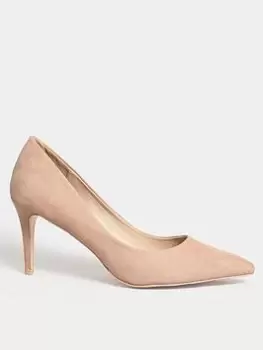 Image of Long Tall Sally Point Court Shoe Nude, Nude, Size 8, Women