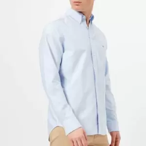 Image of GANT Mens Regular Oxford Shirt - Capri Blue - L