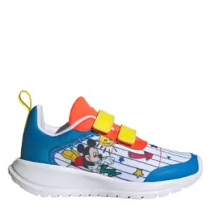 Image of adidas x Disney Mickey and Minnie Tensaur Shoes Ki - Cloud White / Yellow / Bright