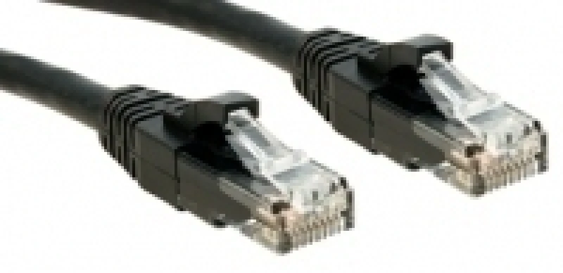 Image of Lindy 45436 networking cable Black 7.5 m Cat6 U/UTP (UTP)