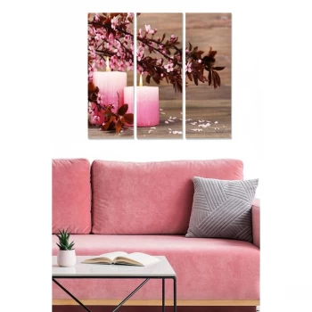 Image of MDF7323785 Multicolor Decorative MDF Painting (3 Pieces)