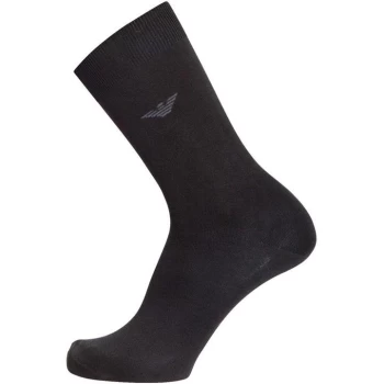 Image of Emporio Armani Short Socks Black