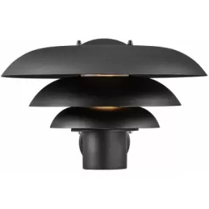 Image of Nordlux Kurnos 35cm Outdoor Wall Lantern Black, E27, IP54