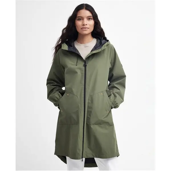 Image of Barbour International Davies Waterproof Jacket - Green 10