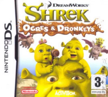 Image of Shrek Ogres and Dronkeys Nintendo DS Game