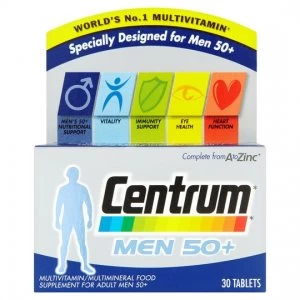 Image of Centrum Advance Men 50+ 30 Tablets