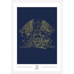 Image of Queen Crest 50 x 70 Collector Print