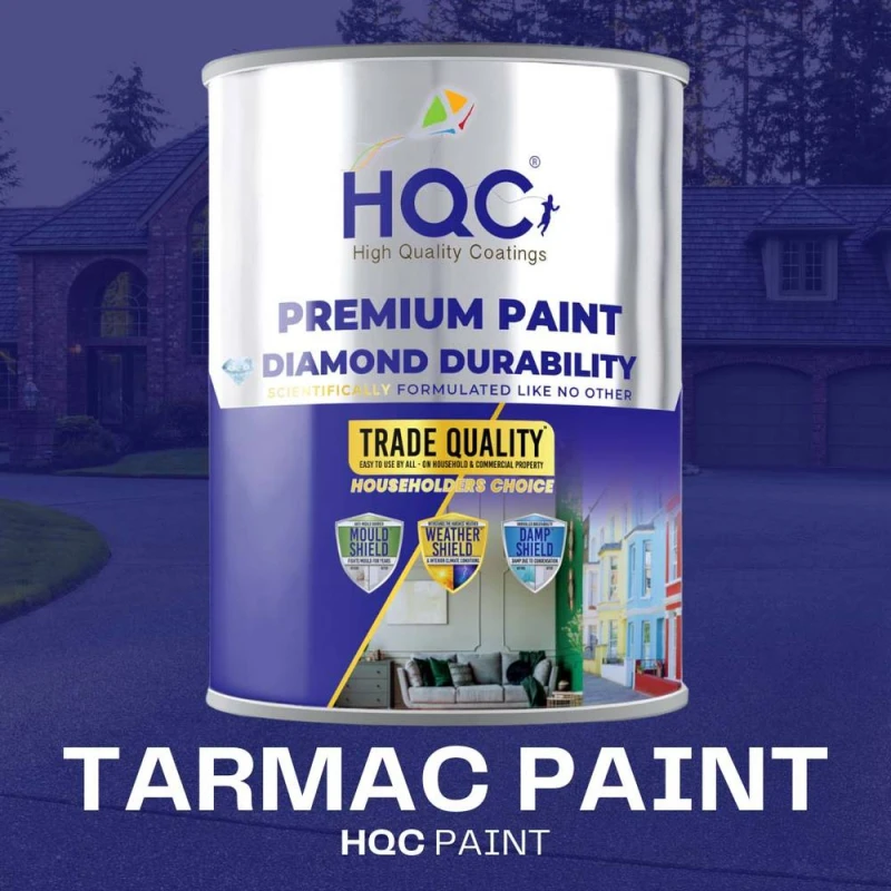 Image of HQC PAINTS Tarmac Reviver & Restorer Paint - 20L in Black Unisex 20L