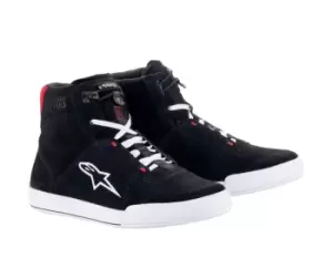 Image of Alpinestars Chrome Shoes Black White Bright Red US 10