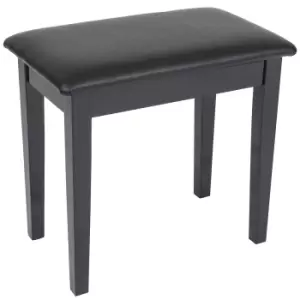 Image of Kinsman Piano Bench with Storage - Satin Black