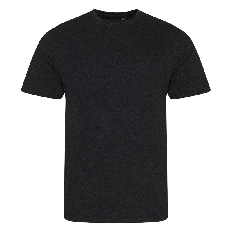 Image of AWDis AWDis Men Just Ts Heather Triblend T-Shirt in Black Size: Small Black S Male 5063470791071