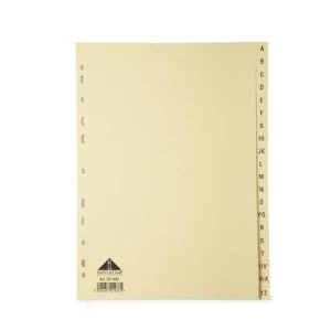 Image of Initiative Manilla Divider A4 A-Z Buff