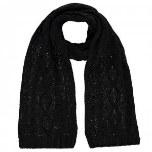 Image of Firetrap Vinyl Scarf Mens - Black