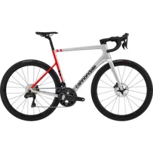 Image of Cannondale SuperSix EVO Ultegra Di2 2022 Road Bike - Silver