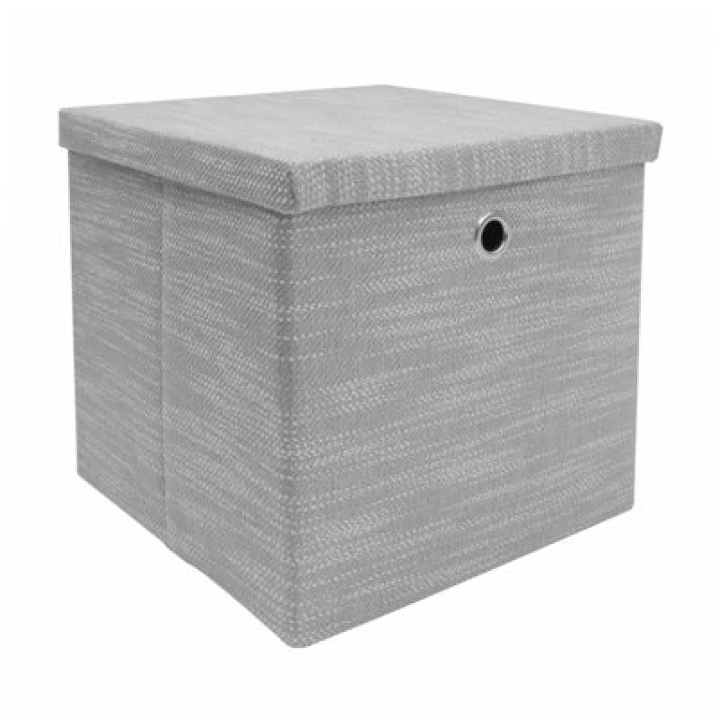 Image of Jvl Serena Foldable Storage Box With Lid