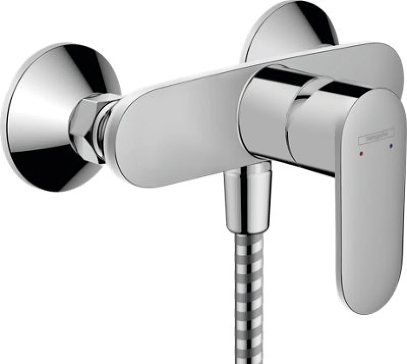 Image of Hansgrohe Vernis Blend Exposed Mixer Shower Valve Chrome Bathroom Modern - Hansgrohe 71640000