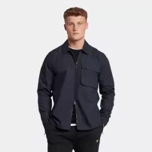 Image of Mens Casuals Pocket Overshirt - Dark Navy - S