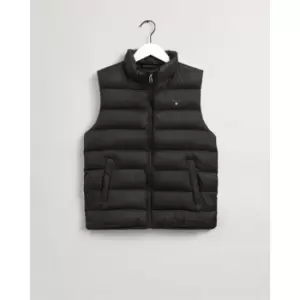 Image of Gant Padded Gilet - Black