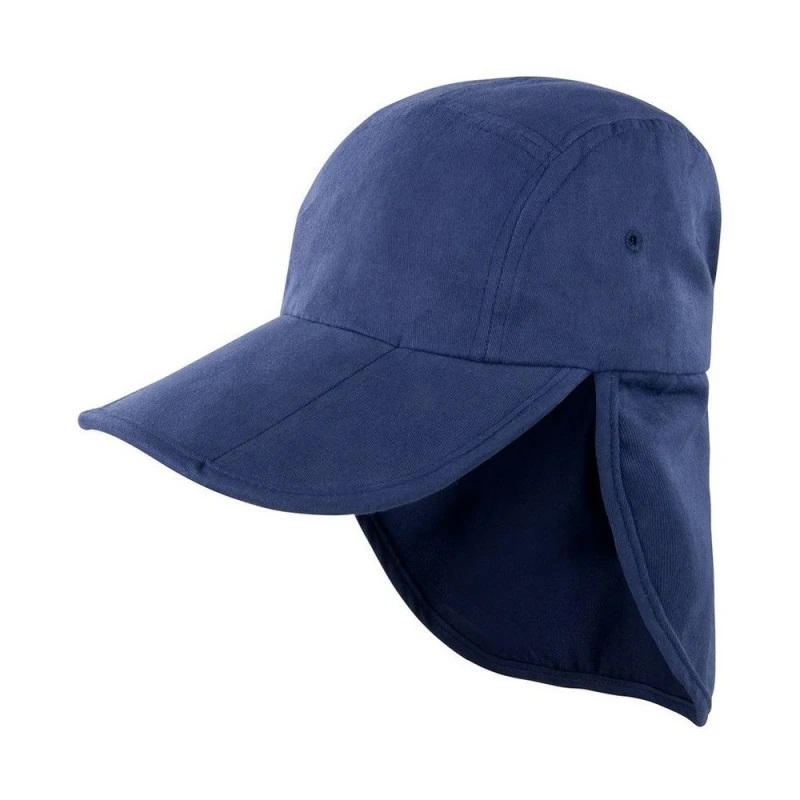Image of Result Result Men Legionnaires Foldable Baseball Cap in Navy Navy One Size Male 5063425977468