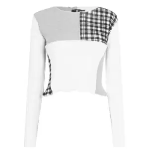 Image of Daisy Street Patch Top - Blue