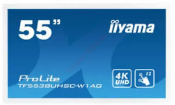 Image of iiyama ProLite TF5538UHSC-W1AG 55" 4K Touch Display