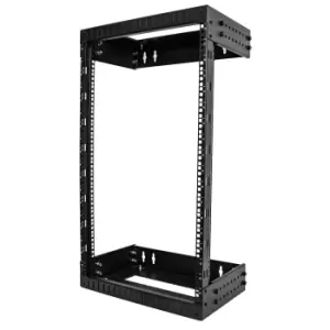Image of Open Frame Wall Mount - Equipmentrack 18u Adjustable Dep