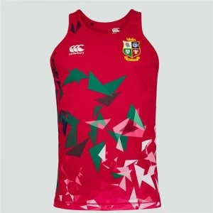 Image of Canterbury British and Irish Lions Singlet Mens - TANGO RED