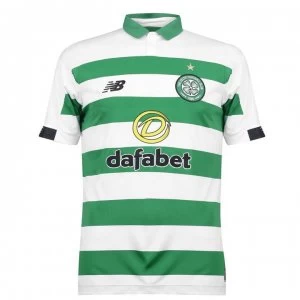 Image of New Balance Celtic Home Shirt 2019 2020 - White/Green