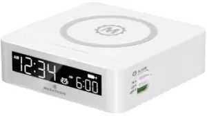 Image of Marathon Clock Wireless Charging Qi White