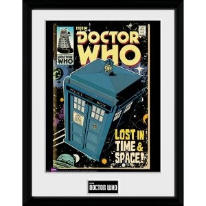 Image of Doctor Who Tarids Comic Framed Collector Print