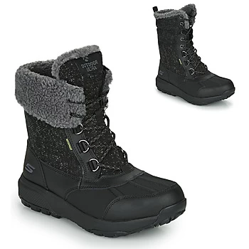 Image of Skechers GRAND JAMS womens Snow boots in Black,4,4.5
