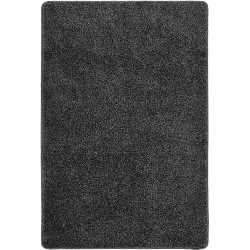 Image of VIDAXL Shaggy Rug Dark Grey 140x200cm Anti Slip vidaXL 8720286848944
