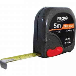 Image of Fisco Unimatic II Tape Measure Imperial & Metric 16ft / 5m 16mm
