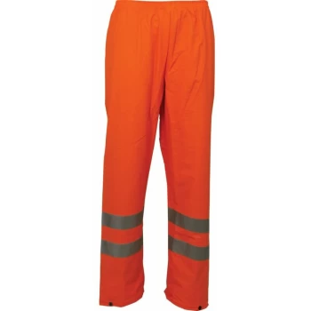 Image of Hi-vis Breathable Orange Trousers (3XL) - Tuffsafe