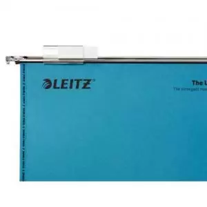 Image of Leitz Ultimate Suspension File Label Holders - Clear Pack of 25 -