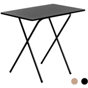 Image of Wooden Folding Desk - Black - Harbour Housewares