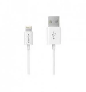 Image of 0.5m Lightning To USB Mfi White Cable
