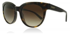 Image of DKNY DY4143 Sunglasses Dark Tortoise 370213 53mm
