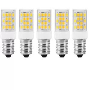 Image of Harper Living 4 Watts E14 SES Small Edison Screw LED Light Bulb Capsule Cool White Dimmable, Pack of 5