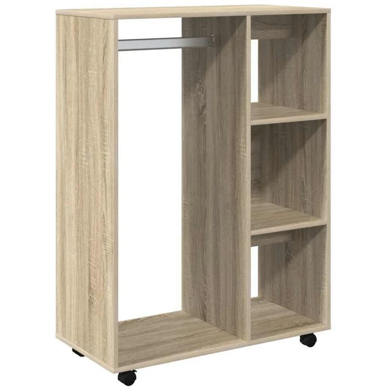 Image of VIDAXL Wardrobe Sonoma Oak 80x40x110cm Engineered Wood Vidaxl 8720286610541