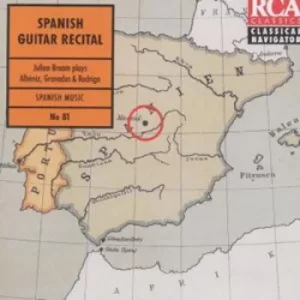 Image of Spanish Guitar Recital by Isaac Albeniz CD Album